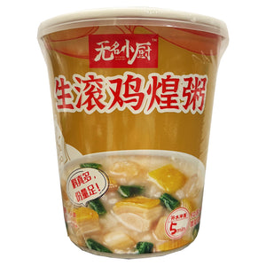 Wu Ming Xiao Chu Chicken Congee Bowl 46g ~ 无名小厨 生滚鸡皇粥 杯装 46g