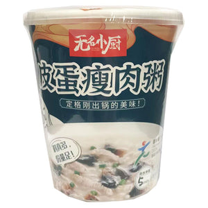Wu Ming Xiao Chu Preserved Egg Congee 46g ~ 无名小厨皮蛋瘦肉粥杯 46g