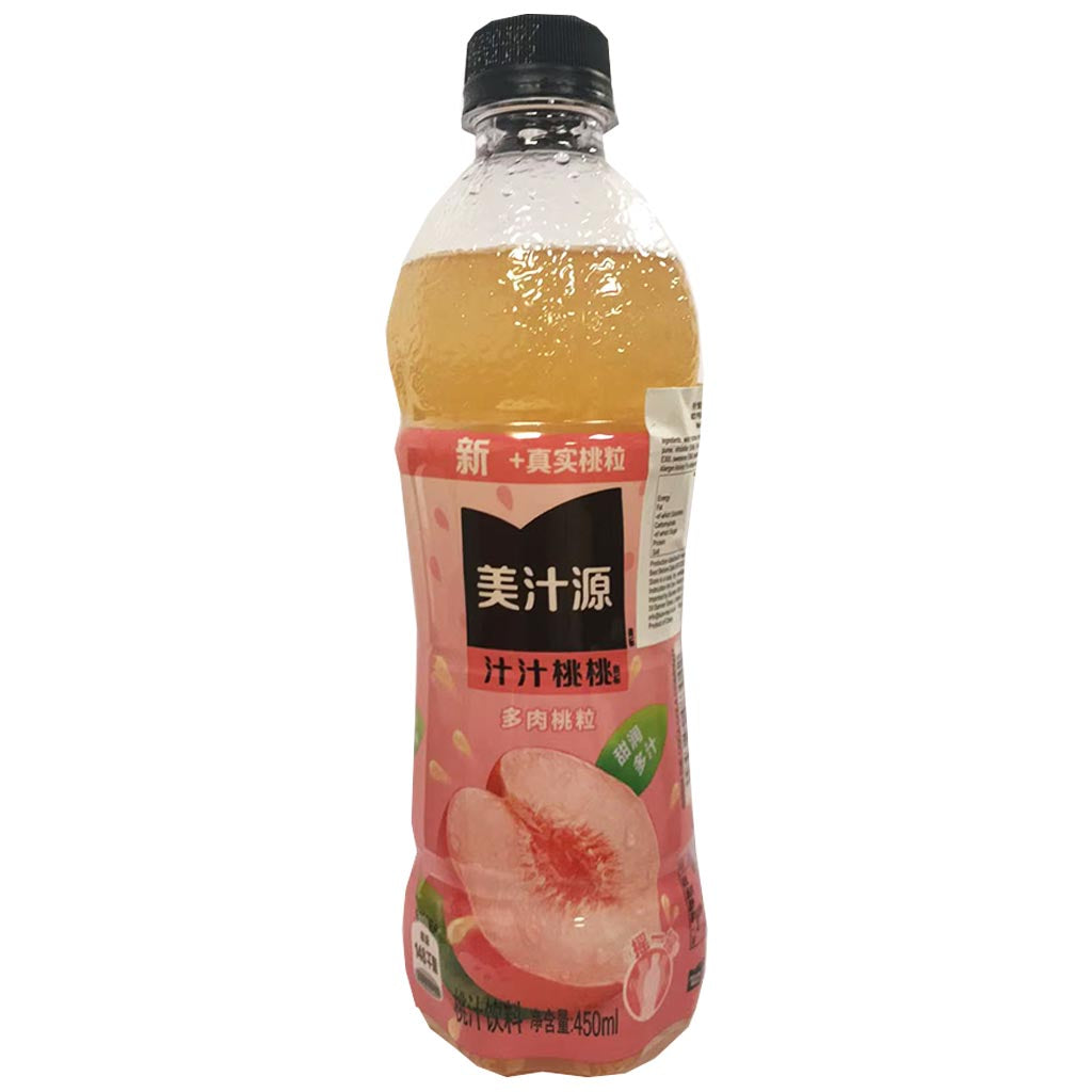 Minute Maid Peach Juice 450ml ~ 美汁源汁汁桃桃桃汁饮料 450ml