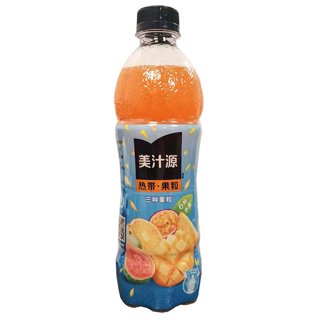 Mei Zhi Yuan Tropical Juice 450ml ~ 美汁源热带果粒复合果汁饮料 450ml
