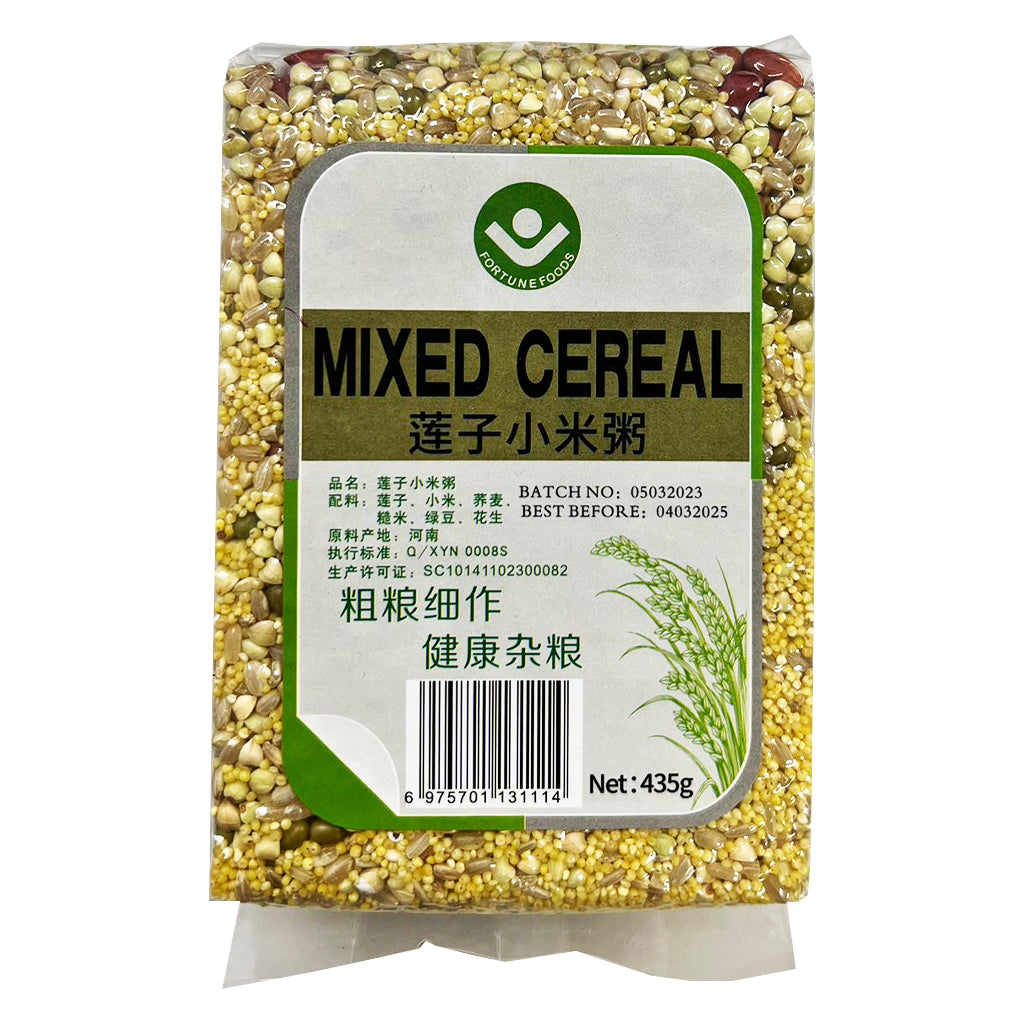 Fortune Food Mixed Cereals 435g ~ Fortune Food 莲子小米粥 435g