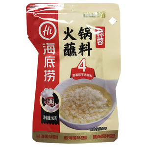 Haidilao Hot Pot Dipping Sauce Garlic 90g ~ 海底捞火锅蘸料蒜蓉味 90g