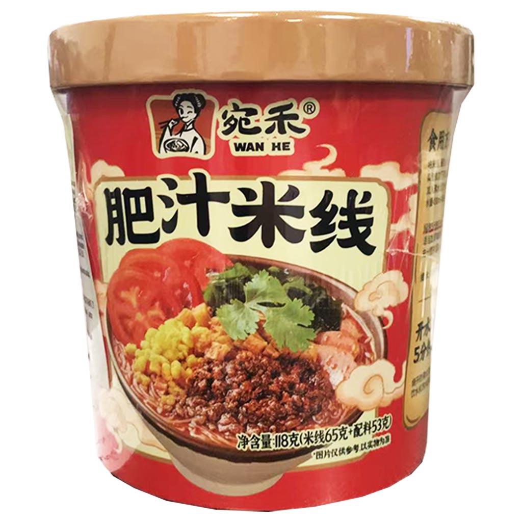 Wan He Rich Sauce Noodle 118g ~ 宛禾肥汁米线 118g