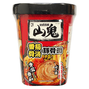 ShanGui Instant Noodle Tomato Bowl 111g ~ 山鬼 日式拉面 番茄骨汤豚骨面 111g