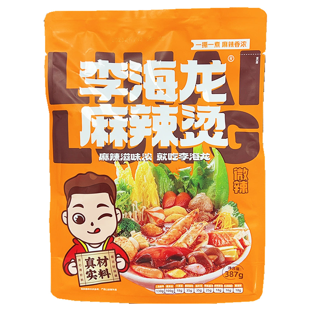 LiHaiLong Spicy Hot Pot Mild 387g ~ 李海龙麻辣湯微辣 387g