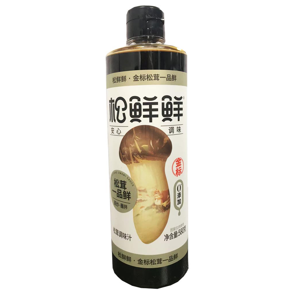 SongXianXian Matsutake Soy Sauce 580g ~ 松鮮鮮松茸調味汁 580g