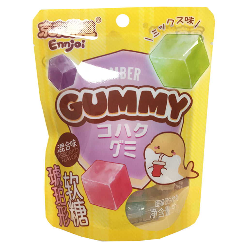 JingJingLeDao Amber Gummy 50g ~ 京京乐道琥珀形软糖 50g