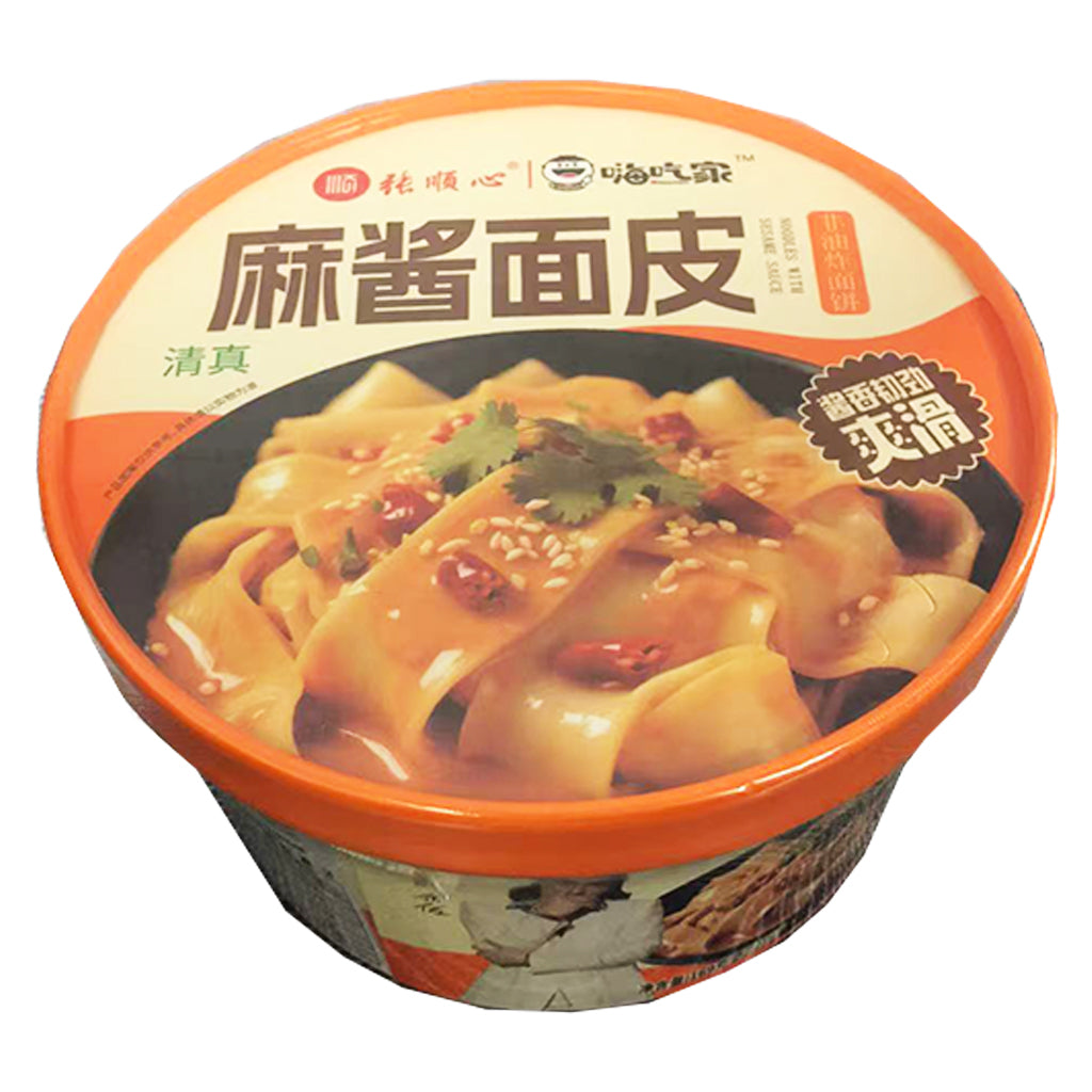 Alibaba777 専用ペイジ Haichijia Noodle with Sesame Sauce 169g ~ 嗨吃家张顺心麻酱面皮 169g