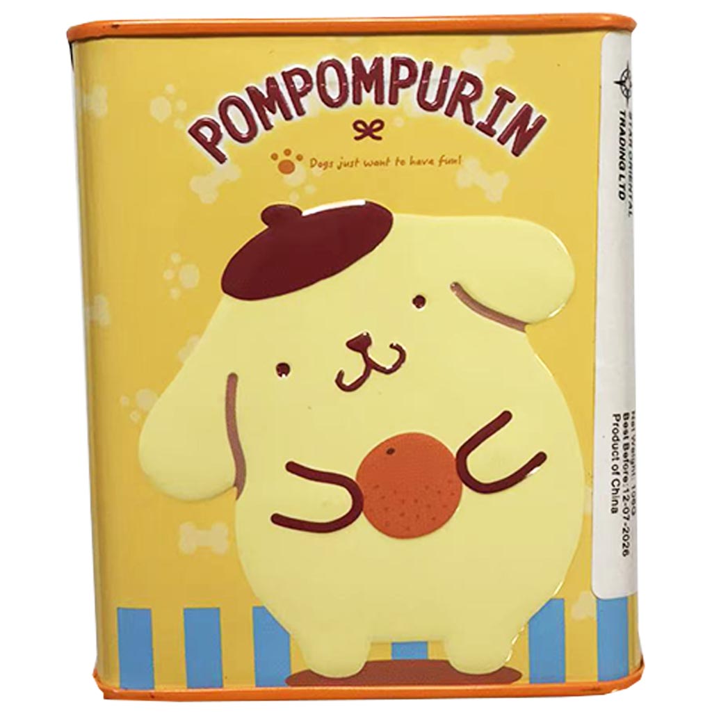 PomPomPurin Sweet Orange Candy 106g ~ 布丁狗維C果汁软糖甜橙味 106g