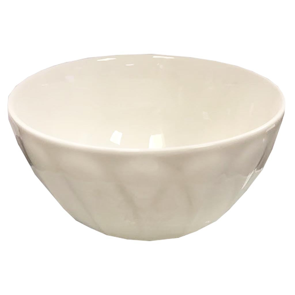 White Phoenix Feather Bowl 4.5 inch ~ 鼎泰白色凤羽碗4.5寸