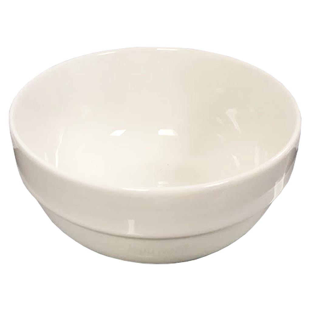 White Reinforced Rim Bowl 4.5 inch ~ 鼎泰白色护边碗4.5寸