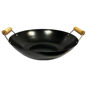 Double Handled Non Stick Wok 14inch ~ 双镬不粘锅 14inch