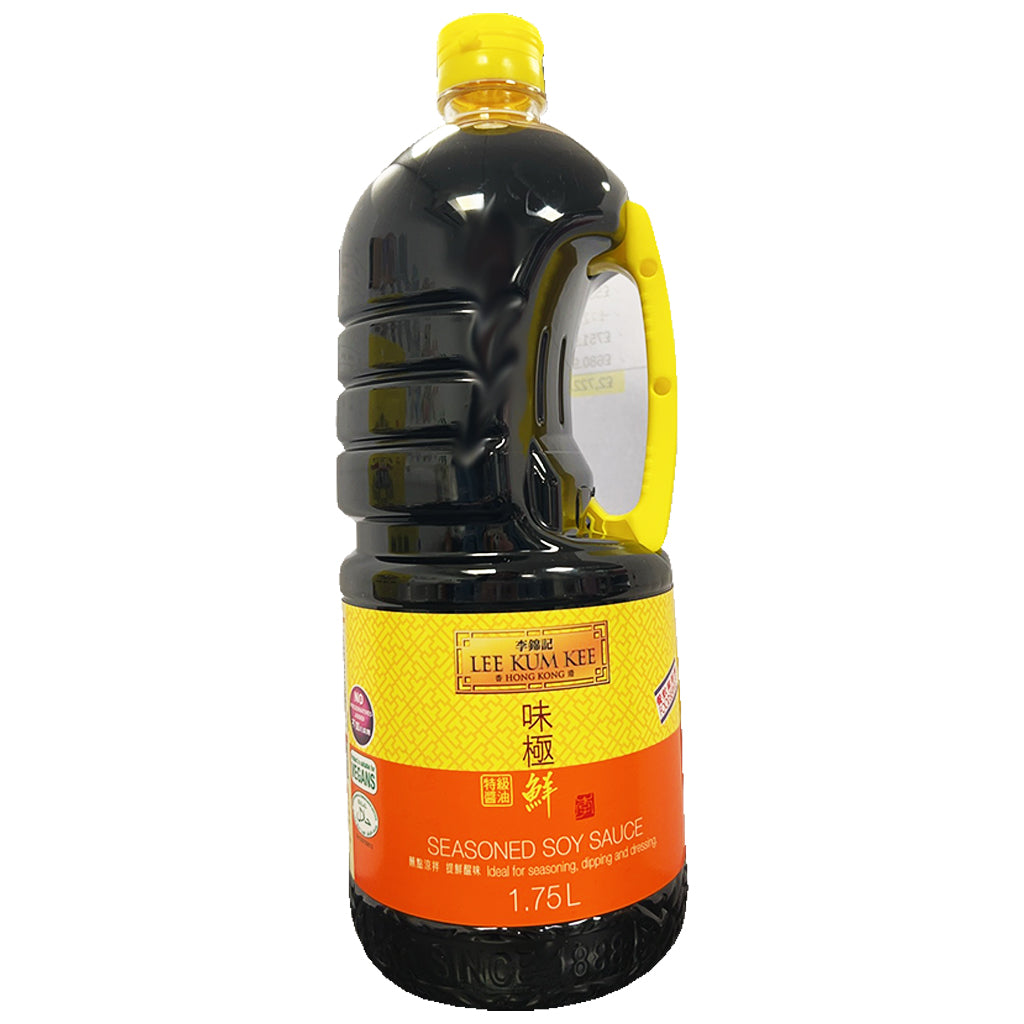 Lee Kum Kee Seasoned Soy Sauce 1.75L ~ 李锦记味极鲜特级酱油 1.75L