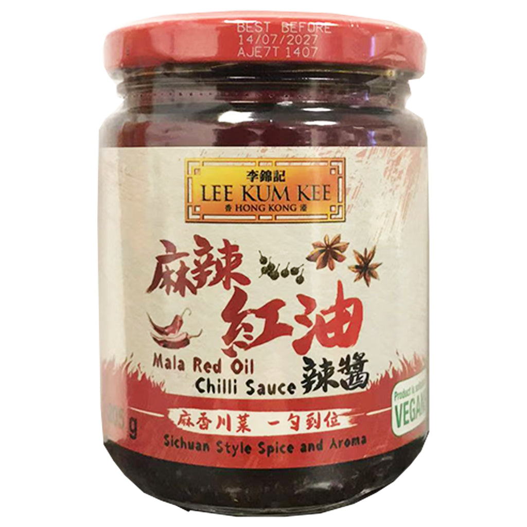 LKK Mala Red Oil Chilli Sauce 205g ~ 李锦记麻辣紅油辣醬 205g
