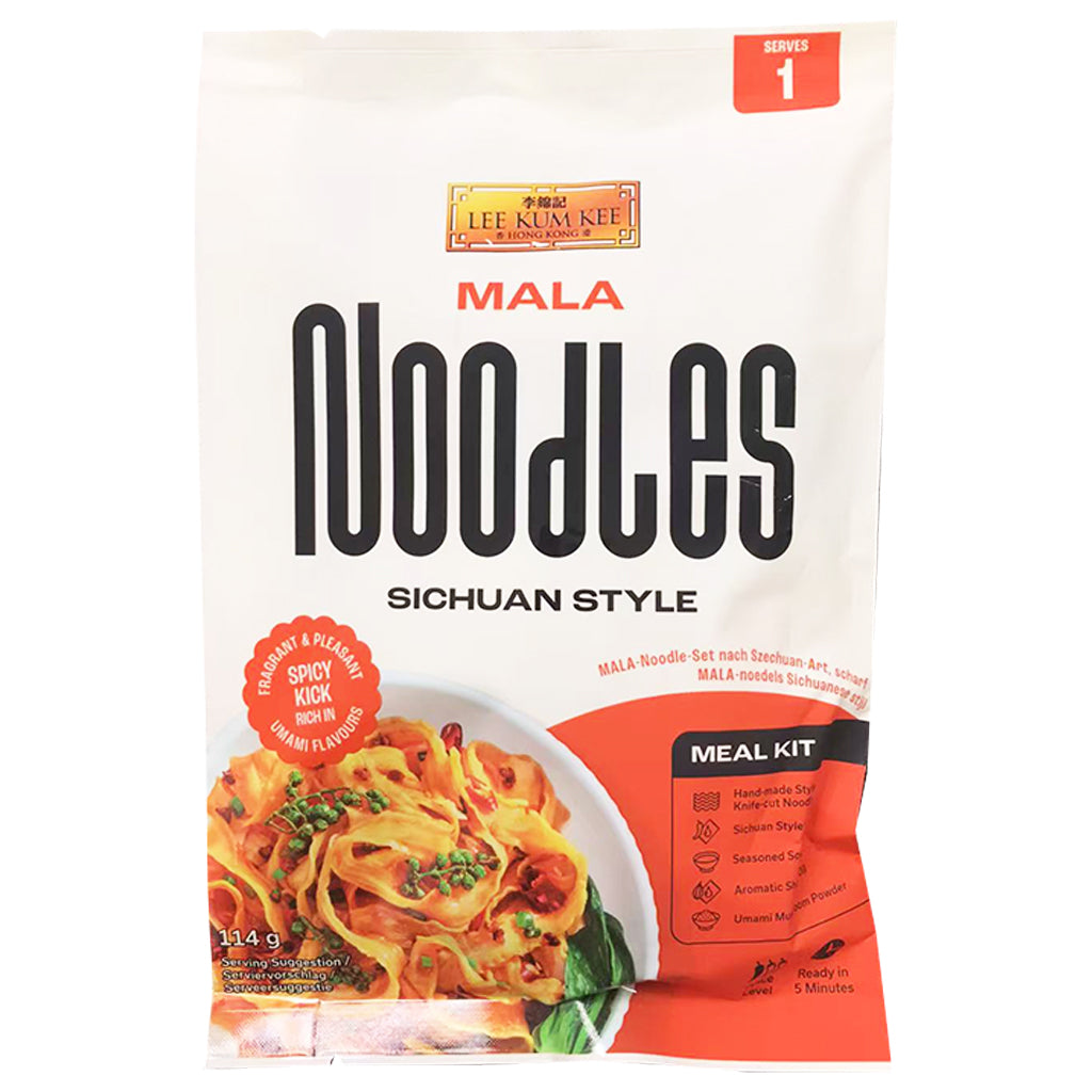 LKK Sichuan Style Mala Noodles 114g ~ 李錦記四川風味椒麻拌麵 114g