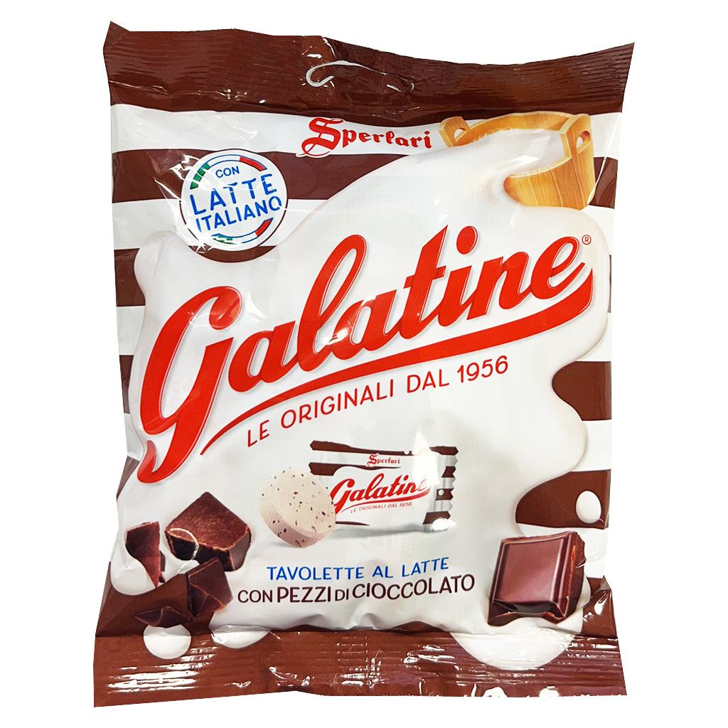 Galatine Milk Tablet with Dark Chocolate 115g ~ 佳乐锭意大利牛奶糖片巧克力味 115g
