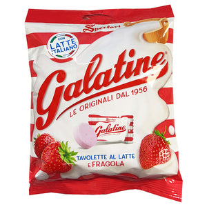 Galatine Milk Tablet Strawberry 115g ~ 佳乐锭意大利牛奶糖片草莓味 115g