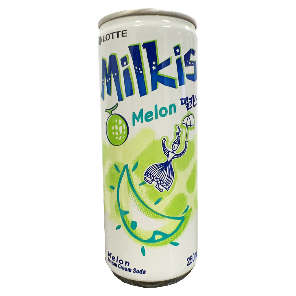 Lotte Milkis Melon 250ml ~ 樂天牛奶汽水蜜瓜味 250ml