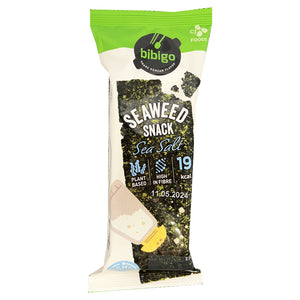 Bibigo Seaweed Snack Sea Salt 4g ~ 比比高紫菜零食海鹽味 4g