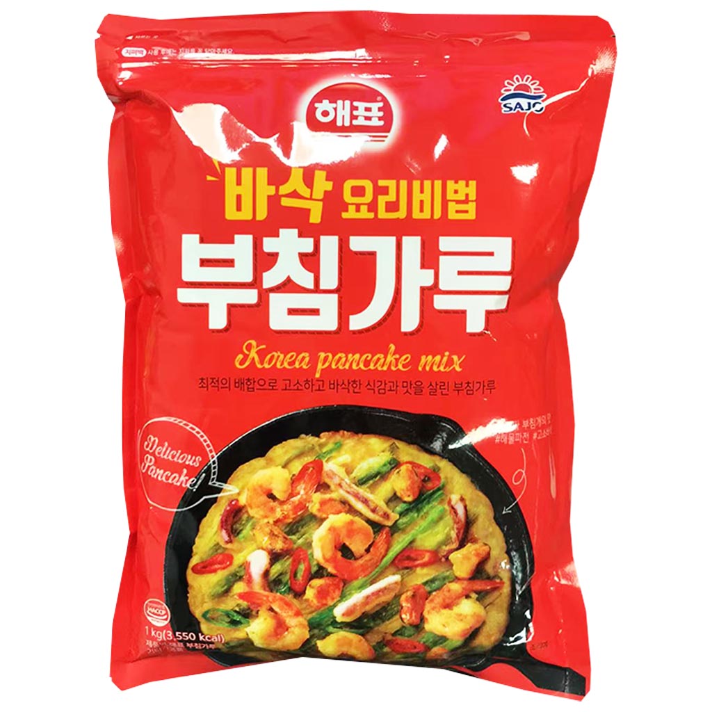 Haepyo Pancake Mix 1kg ~ 韓國海馬牌煎餅粉 1kg