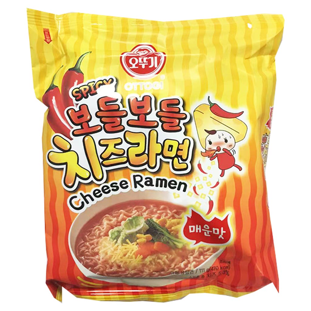 Ottogi Spicy Cheese Ramen 111g ~ 不倒翁辣芝士拉面 111g