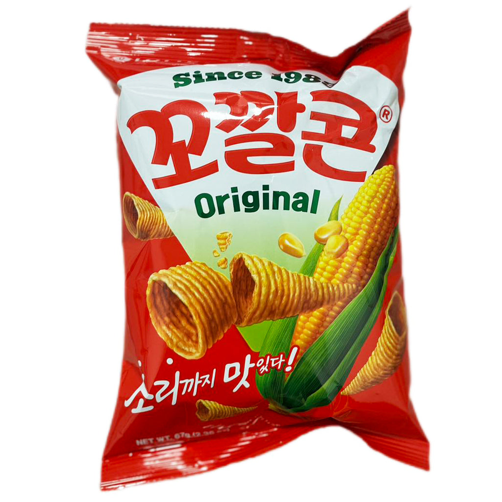 Kokal Corn Snack Original 67g ~ 樂天脆脆角原味 67g