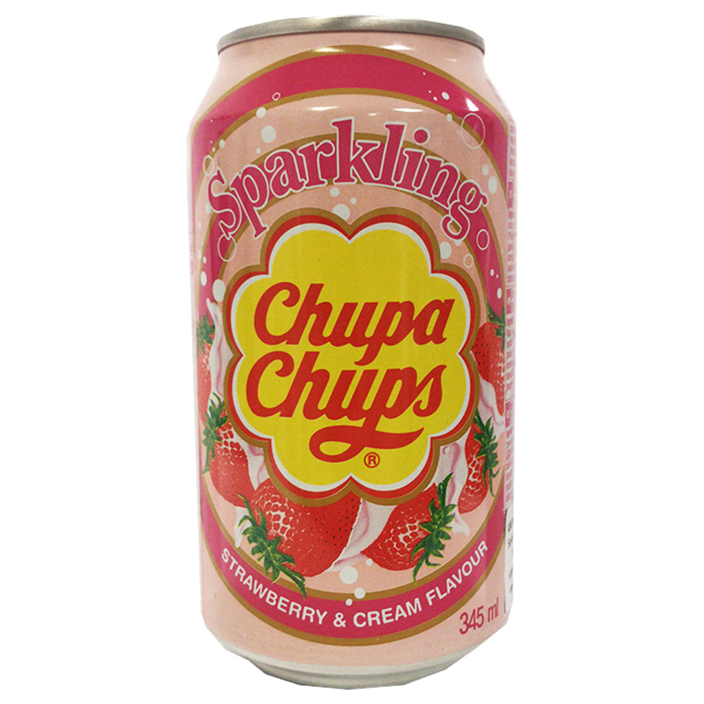 Nam Yang Chupa Chups Soda Strawberry Flavor 345g ~ 棒棒糖汽水 草莓味 345g