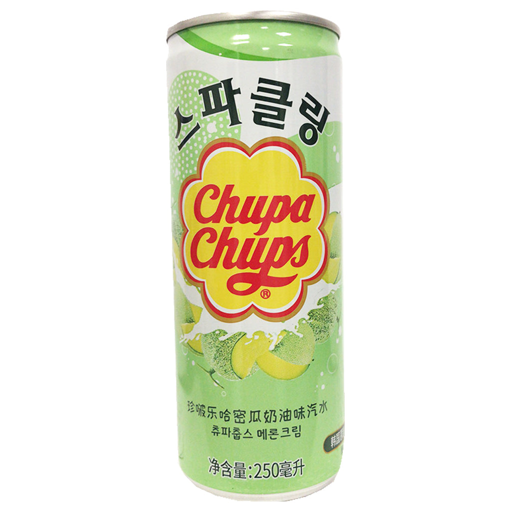Chupa Chups Drink Cantaloupe 250ml ~ 棒棒糖汽水哈密瓜 250ml