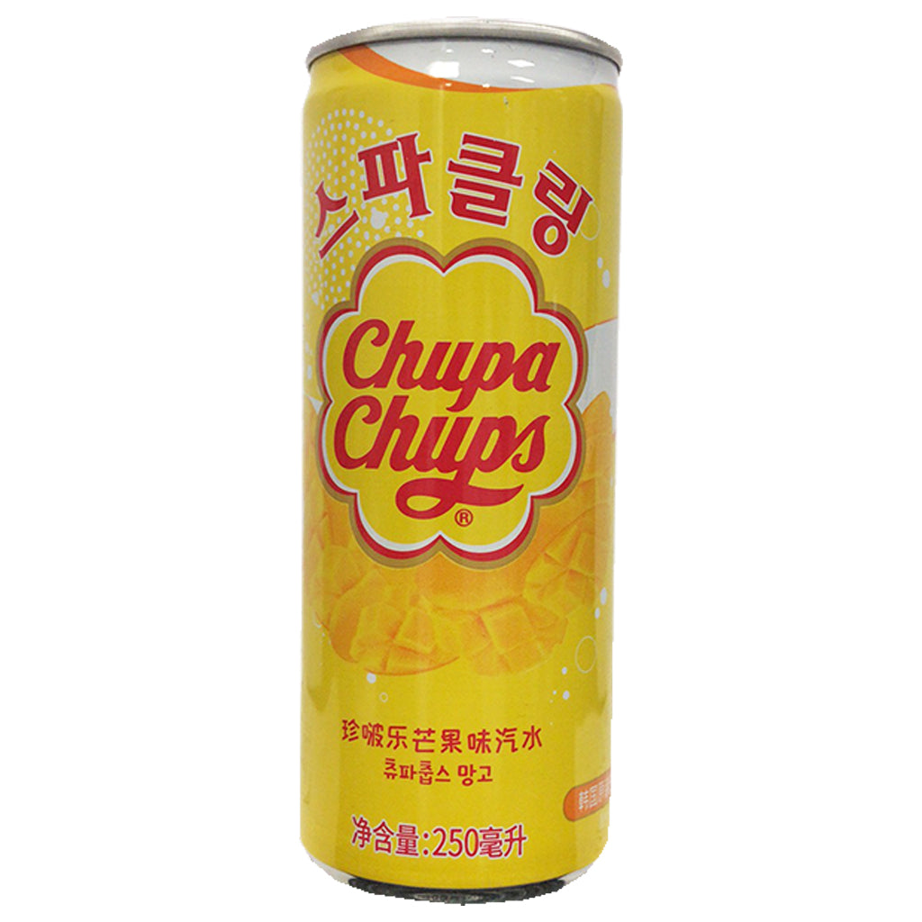 Chupa Chups Drink Mango 250ml ~ 棒棒糖汽水芒果 250ml