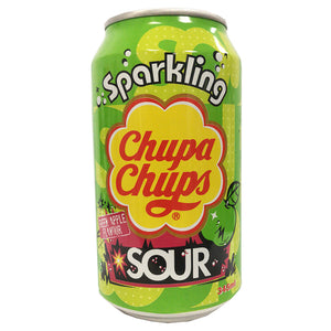 Chupa Chups Drink Sour Green Apple 345ml ~ 棒棒糖汽水酸青蘋果 345ml