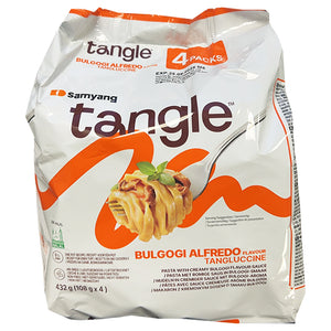 Samyang Tangle Bulgogi Cream Pasta 432g ~ 三养Tangle意面 阿尔弗雷多酱味 432g