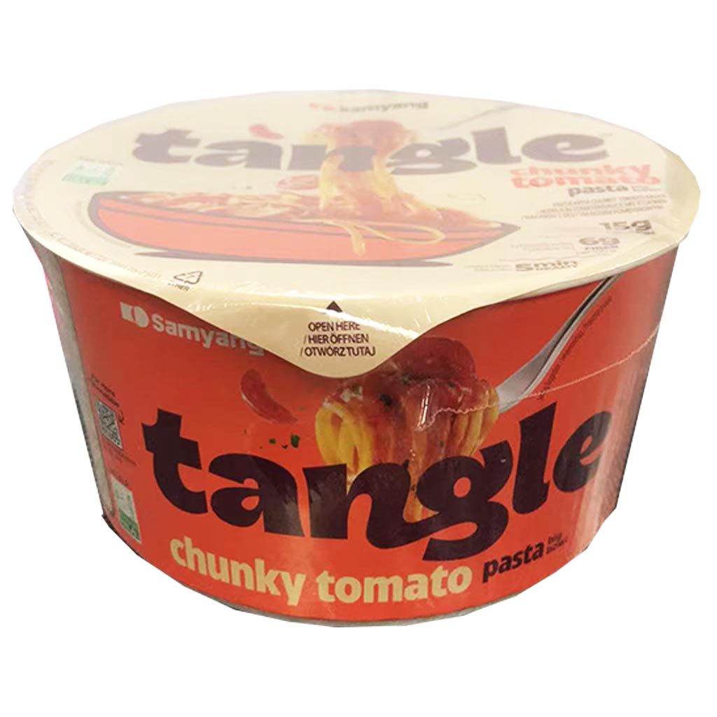 Samyang Tangle Bowl Tomato Pasta 105g ~ 三養Tangle碗裝義大利麵濃厚番茄醬 105g