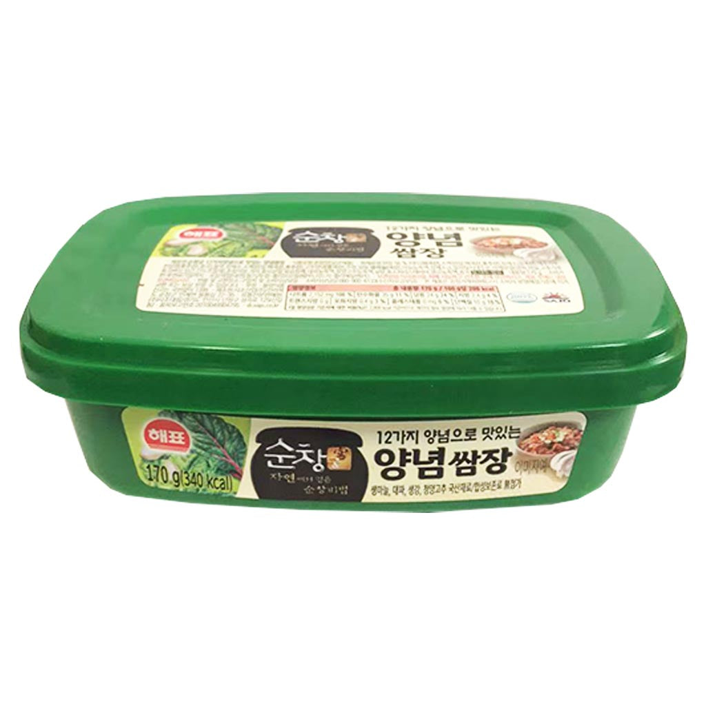 Haepyo Seasoned Bean Paste 170g ~ 韓國海馬牌調味豆瓣醬 170g