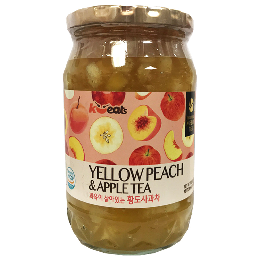 Keats Yellow Peach Apple Tea 500g ~ Keats蜜桃蘋果茶 500g