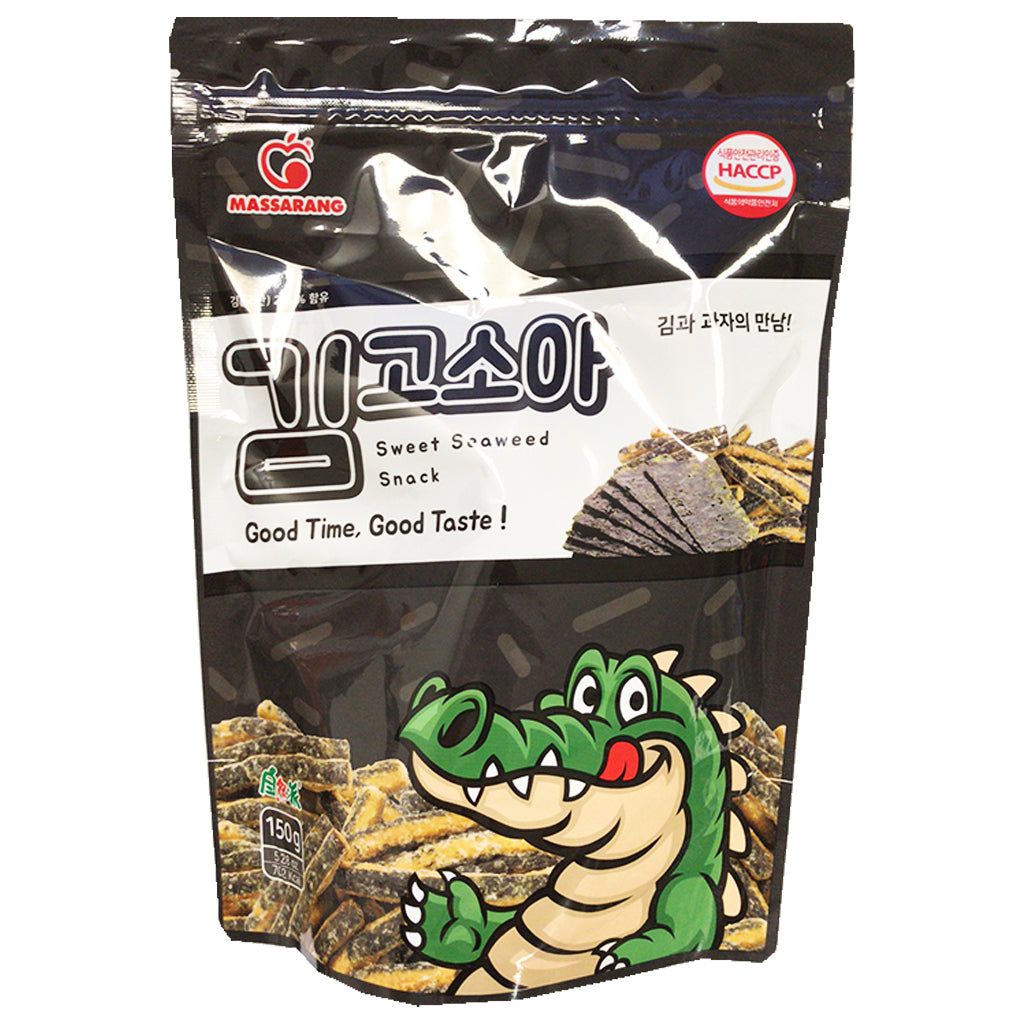 Massarang Sweet Seaweed Snack 150g ~ 海苔炸條 150g