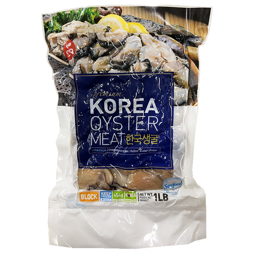 Dai Hung Frozen Oyster Block 454g ~ 韩国蚝肉 454g