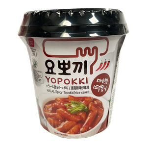 Youngpung Yopokki Spicy Halal Topokki 140g ~ Youngpung清眞辣味炒年糕 140g
