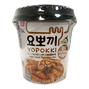 Youngpung Yopokki Cup Garlic Teriyaki Topokki ~ Young Poong 大蒜照烧味炒年糕