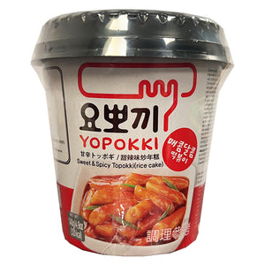 Youngpung Yopokki Rice Cake Cup 140g ~ Youngpung 韩式速食年糕杯 140g