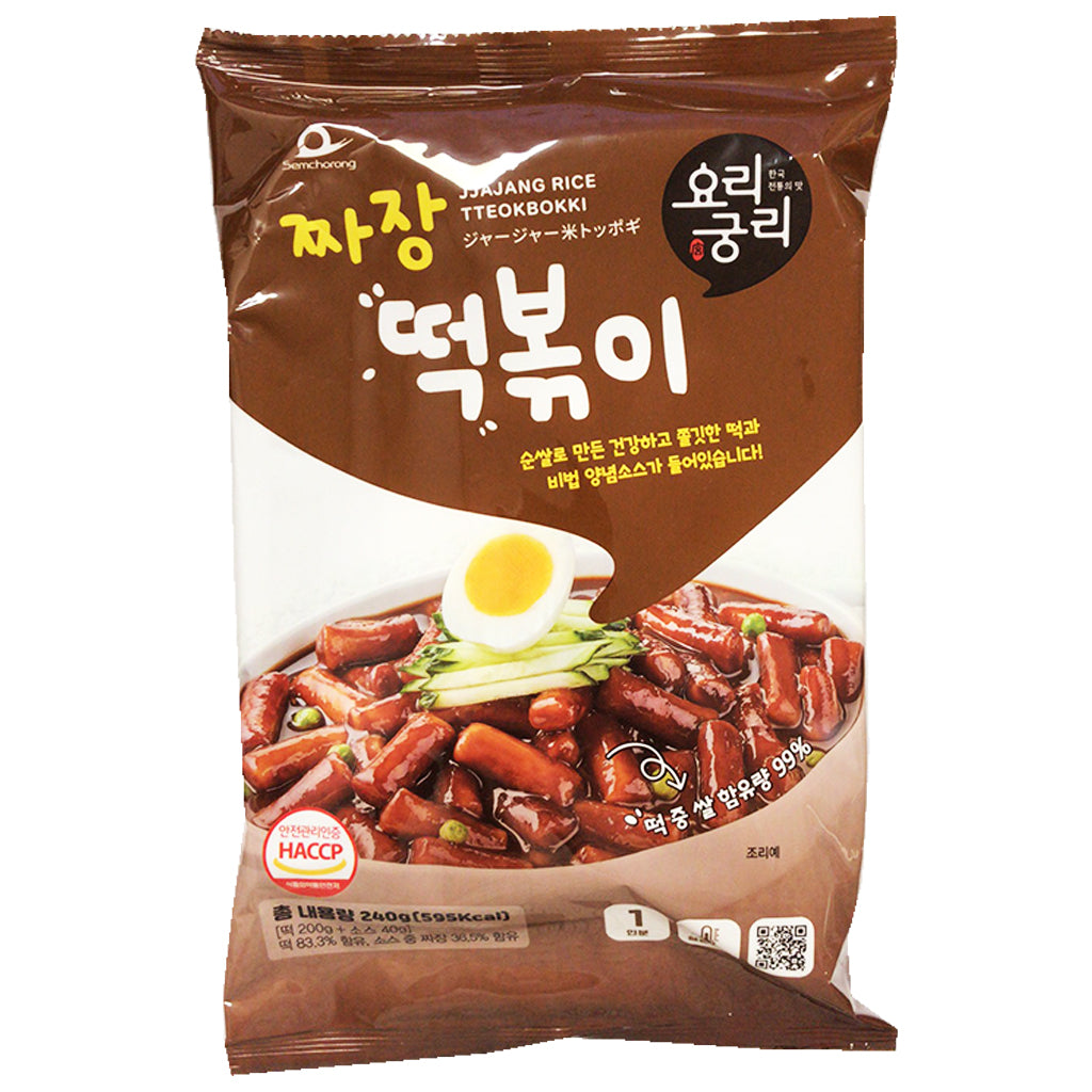 Semchorong Jjajang Rice Tteokbokki 400g ~ 炸醬年糕條 400g