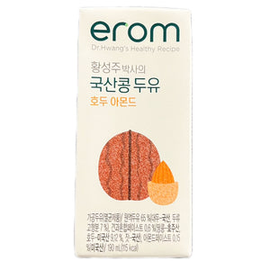 Erom Dr Hwangs Walnut Almond Soy Drink 190ml ~ 核桃杏仁豆奶 190ml