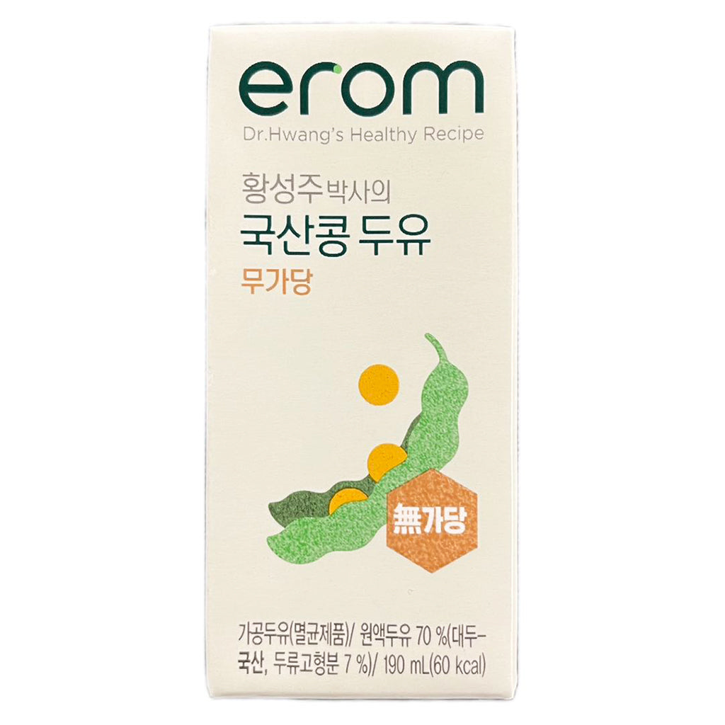 Erom Dr Hwangs Sugar Free Soy Drink 190ml ~ 無糖豆奶 190ml