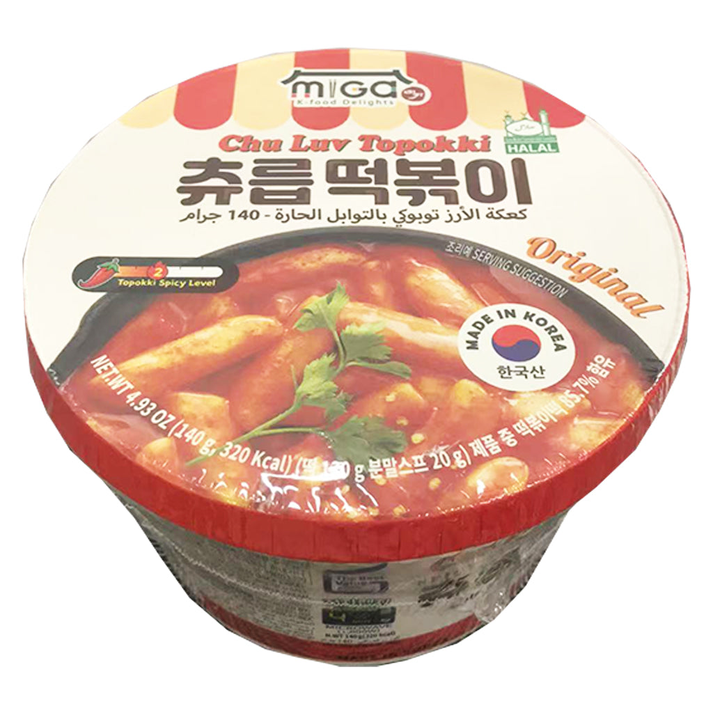 MigaChuLuv Toppoki Original 140g ~ 韓式炒年糕原味 140g