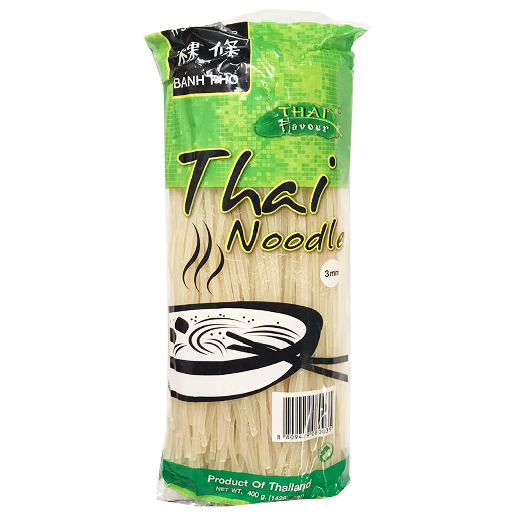 Thai Flavour Thai Noodle 3mm 400g ~ 泰式河粉三毫米 400g
