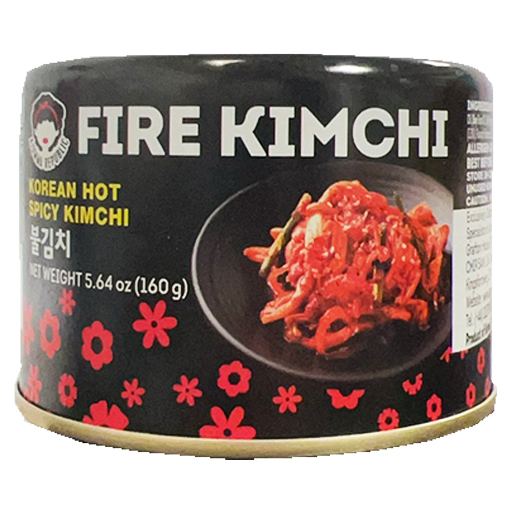 Ajumma Republic Hot Spicy Fire Kimchi 160g ~ 大妈共和國韓式火辣泡菜 160g