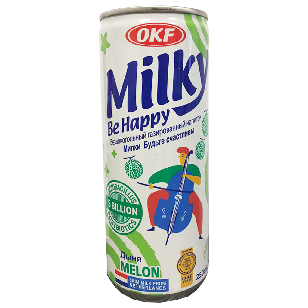 Okf Milky Melon 250ml ~ OKF乳酸飲料蜜瓜 250ml