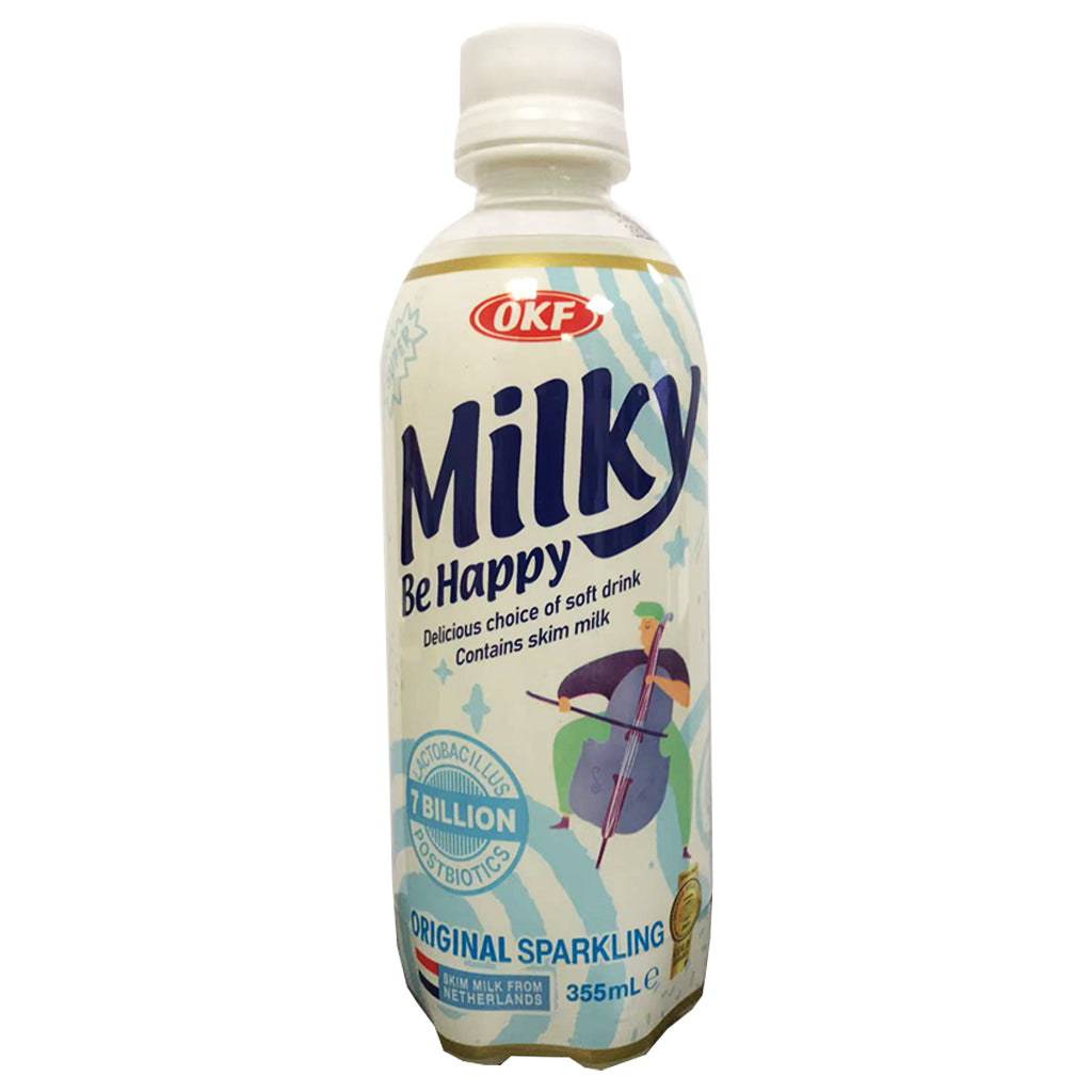 Okf Milky Original Bottle 355ml ~ OKF乳酸飲料原味瓶裝 355ml