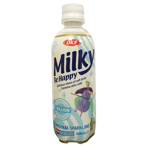 Okf Milky Original Bottle 355ml ~ OKF乳酸飲料原味瓶裝 355ml