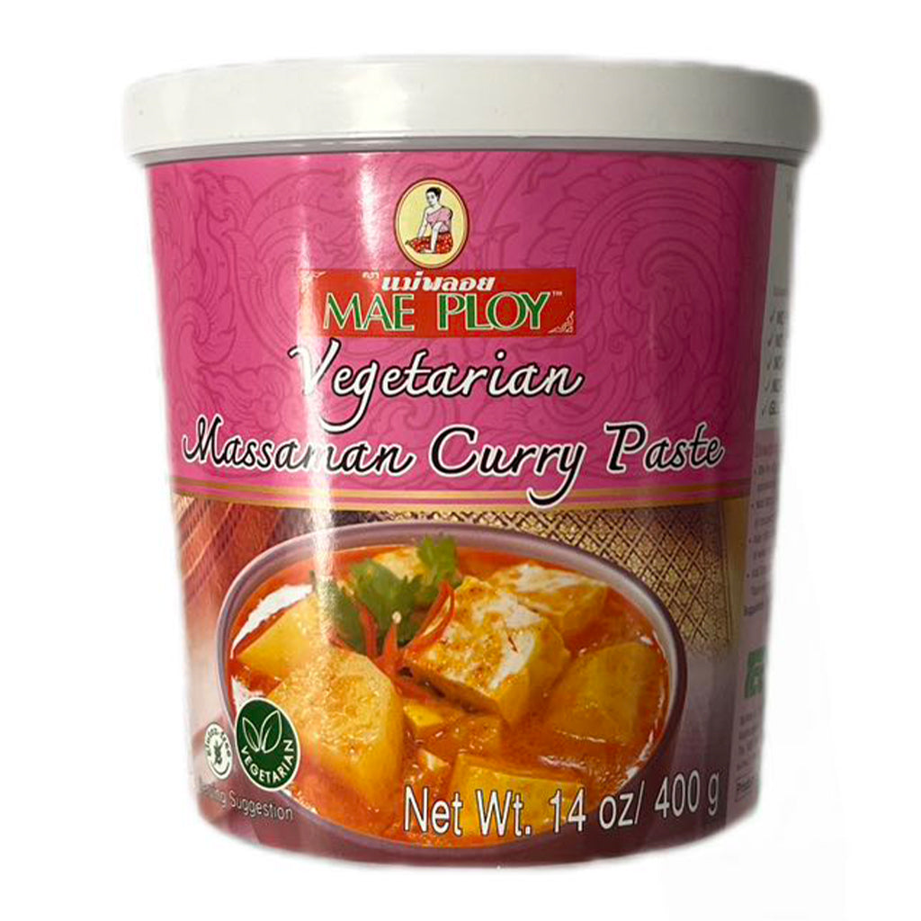 Mae Ploy Vegetarian Massaman Curry Paste 400g ~ 泰國麦士民素食咖哩醬 400g