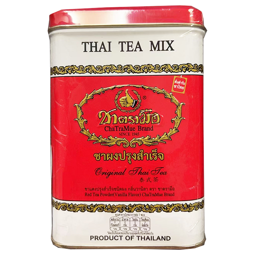 ChaTraMue Canned Thai Tea Mix Red 125g ~ 手標牌泰式茶紅 125g